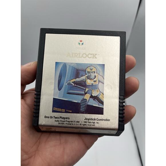Airlock (Atari 2600, 1982) Authentic Cartridge Only - Picture 1 of 5